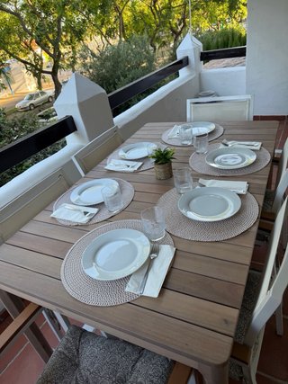 Mesa de terraza/jardín madera Venta en Chipiona