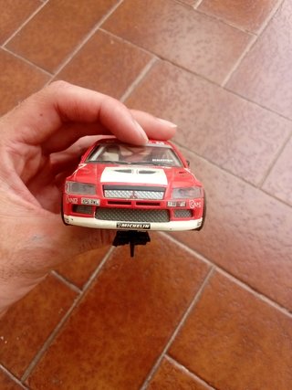 Coche Scalextric Mitsubishi Rally Art