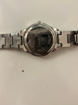 Reloj Sfera Plateado