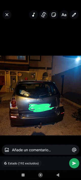 Toyota corolla verso 2005