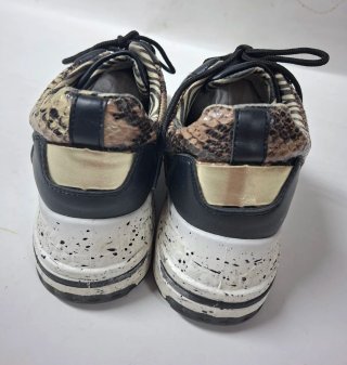 Zapatillas Bamba Cuña Combinada