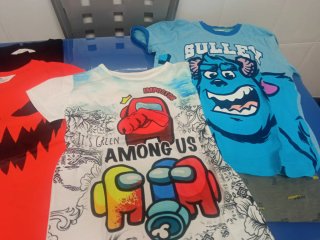 Lote 10 camisetas infantiles variadas