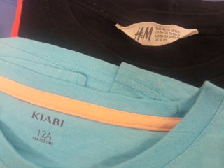 Lote 10 camisetas infantiles variadas