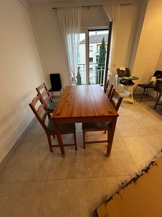 Silla de comedor de madera IKEA