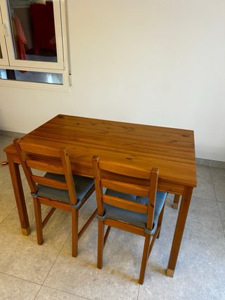 Silla de comedor de madera IKEA