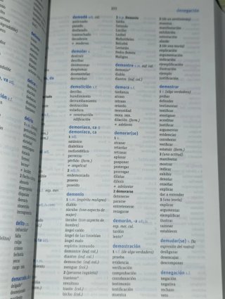 Diccionario, sinónimos y antónimos lengua española