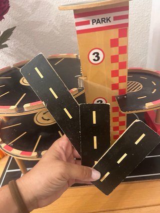 Parking Hape de madera