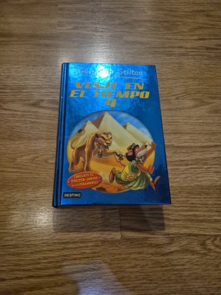 Libro Geronimo Stilton Viaje en el Tiempo 4