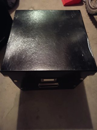 Caja archivador con carpetas colgantes