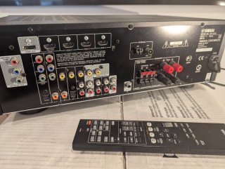 Amplificador Yamaha RX-V373 y altavoces 5.1