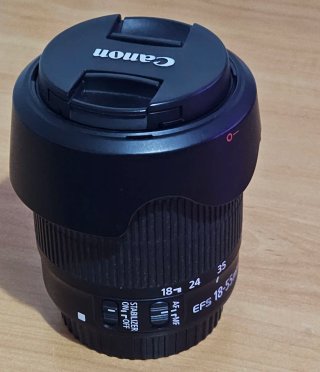 Objetivo Canon EW-63C EF-S 18-55mm