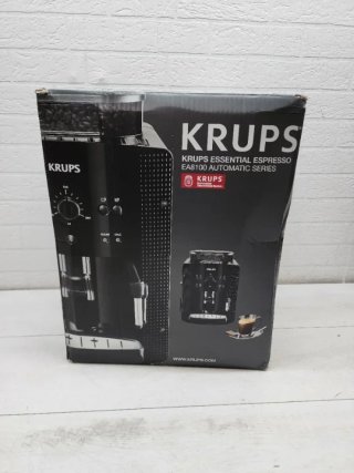 Cafetera Krups superautomática Blanca