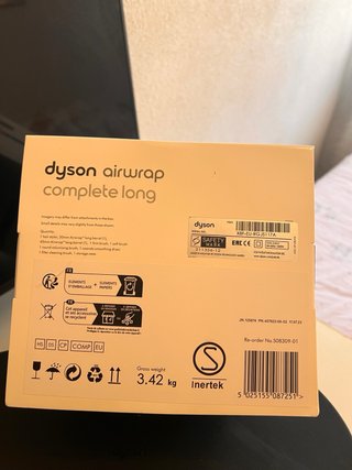 Dyson Airwrap HS05 Completo Largo Negro/Rosa