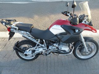 BMW R 1200 GS Roja/Plata Estilo adventure