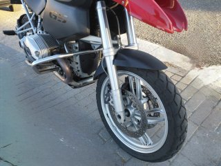 BMW R 1200 GS Roja/Plata Estilo adventure