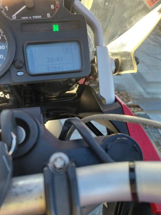 BMW R 1200 GS Roja/Plata Estilo adventure
