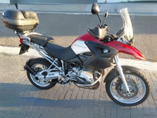 BMW R 1200 GS Roja/Plata Estilo adventure