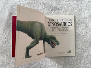 Libro Vintage 1994 El Interior de los Dinosaurios