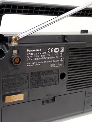 Radio Panasonic GX500 RF-3600 4 bandas
