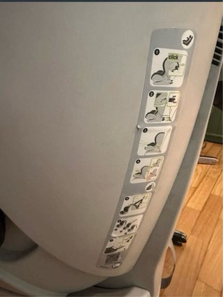 Silla de coche Britax Römer negra