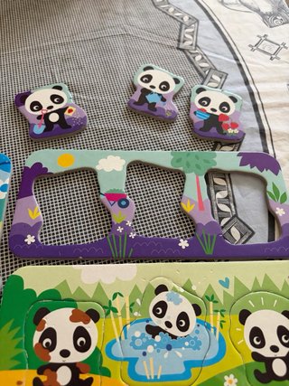 Juego Educa Baby Ordena Las Series Panda