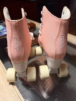 Patines Oxelo rosas talla 36