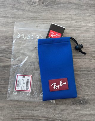 Funda para gafas Ray-Ban azul