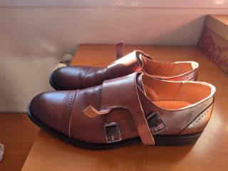Zapatos Dustin Piel Marrón Hombre Talla 45