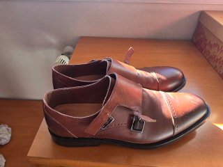Zapatos Dustin Piel Marrón Hombre Talla 45