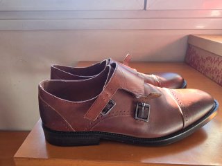 Zapatos Dustin Piel Marrón Hombre Talla 45