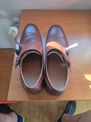 Zapatos Dustin Piel Marrón Hombre Talla 45
