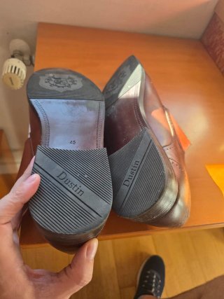 Zapatos Dustin Piel Marrón Hombre Talla 45