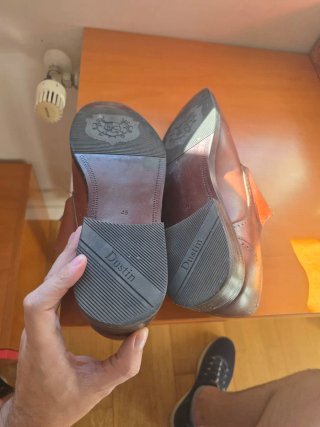 Zapatos Dustin Piel Marrón Hombre Talla 45