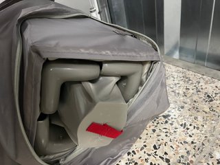 Cuna de viaje plegable con colchón