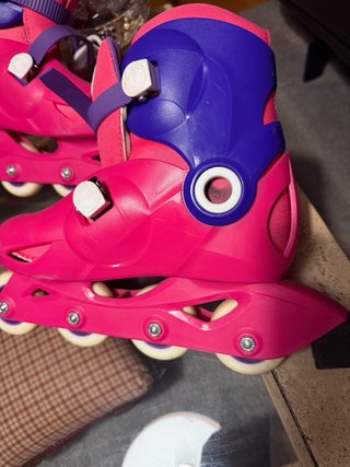 Patines en línea Oxelo fucsia talla 34