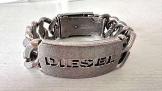 Pulsera Diesel Hombre Plata DX0656040