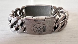 Pulsera Diesel Hombre Plata DX0656040