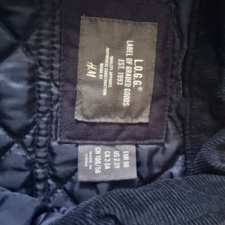 Chaqueta acolchada niño 3-4 años