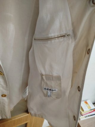 Cazadora Punto Roma Beige Talla XXL