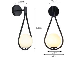 Aplique de pared ZTTECH Vintage Industrial