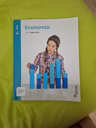 Economia, ESO 4 sèrie Analitza : projecte Saber...