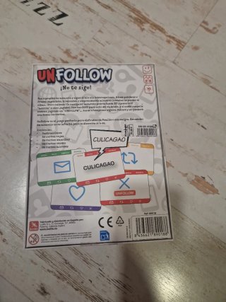 Juego de mesa Unfollow