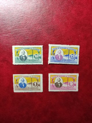 Sellos beneficencia Colegio Huérfanos Telégrafos