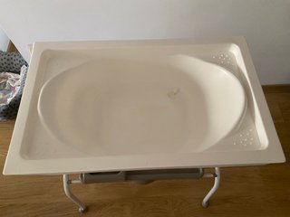 Bañera de bebé plegable