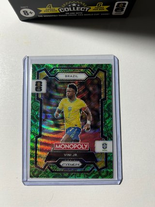Carta Panini Prizm Vini Jr. Brasil Monopoly