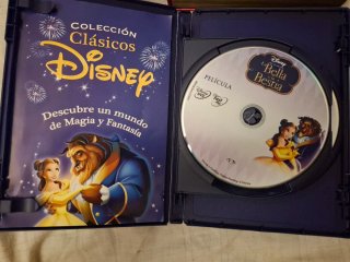 La Bella y la Bestia Edición DVD + Libro