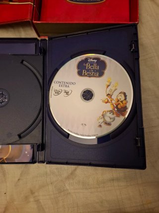 La Bella y la Bestia Edición DVD + Libro