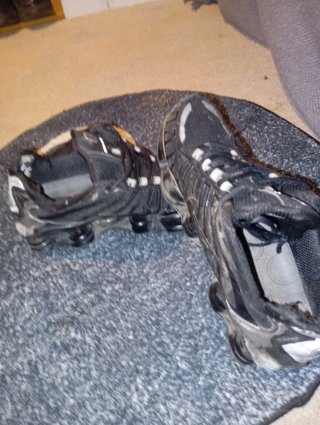 Nike Shox Zapatillas Negras y Grises