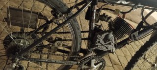 Bici-moto motorizada