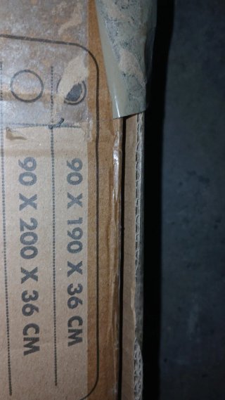 Cama metal 90x190 negra, soporta 450kg